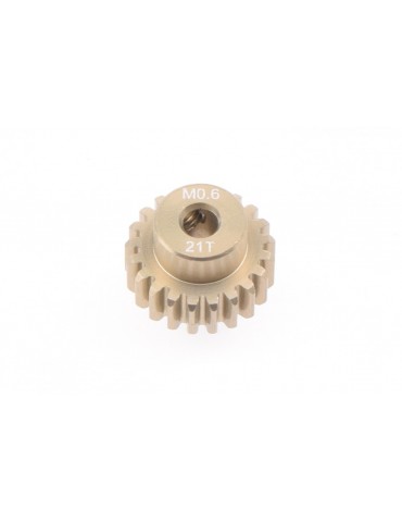 21T Modul 0.6 Aluminium Pinion