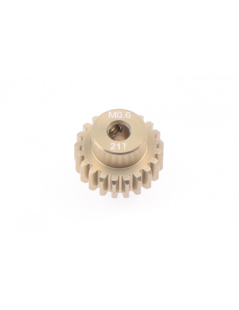 21T Modul 0.6 Aluminium Pinion