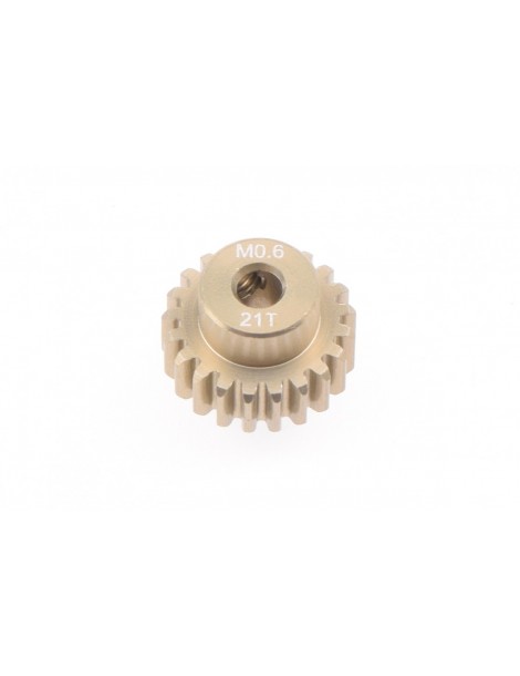 21T Modul 0.6 Aluminium Pinion