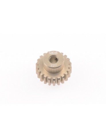 22T Modul 0.6 Aluminium Pinion