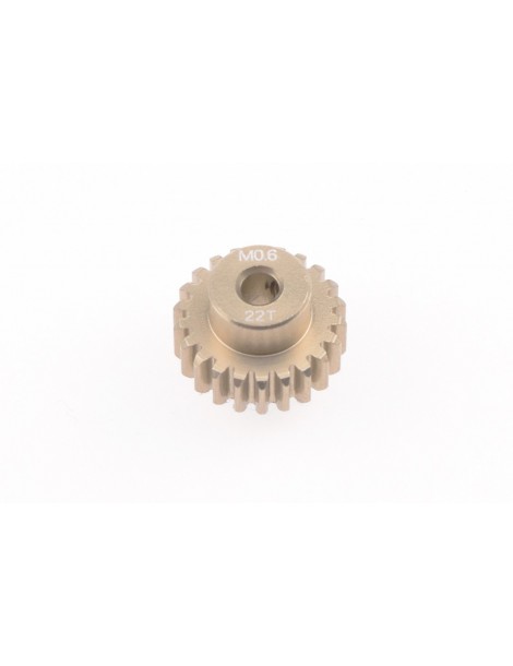 22T Modul 0.6 Aluminium Pinion