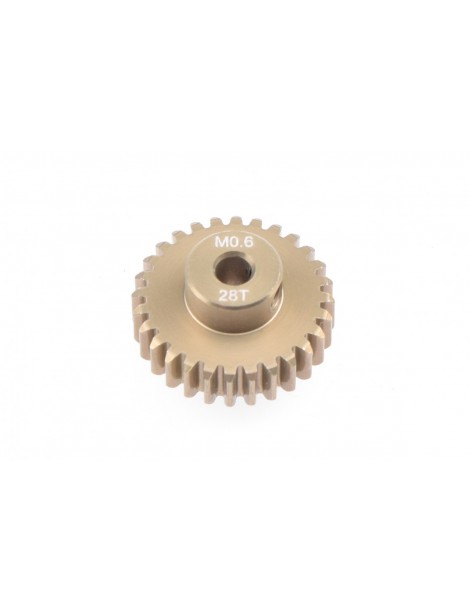28T Modul 0.6 Aluminium Pinion