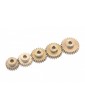 Modul 0.6 Aluminium Pinion 5-Pack Even (20,22,24,26,28T)