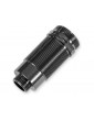 Traxxas Body, GTR long shock, aluminum (gray-anodized) (PTFE-coated bodies) (1)