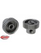 64 DP Pinion - Short - Hard Anodised AL7075 - 31 Teeth - Shaft Dia. 3.17mm