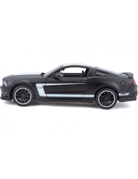 Modeliukas Ford Mustang Boss 302 1:24 juodos matinės spalvos Maisto – CyborgShop