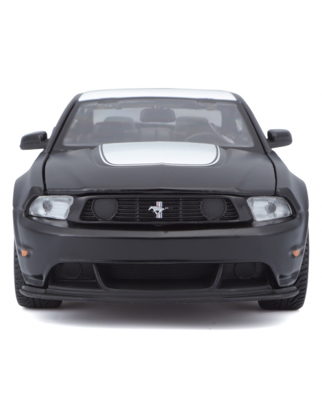 Modeliukas Ford Mustang Boss 302 1:24 juodos matinės spalvos Maisto – CyborgShop