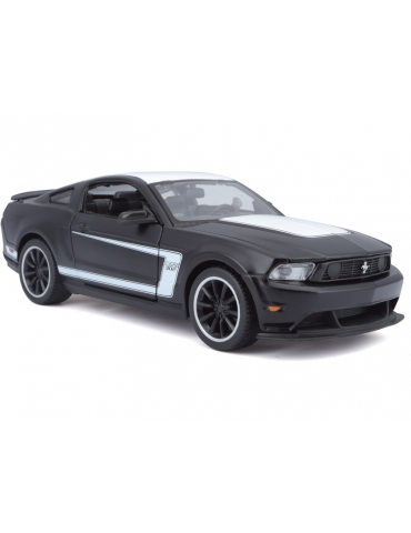 Modeliukas Ford Mustang Boss 302 1:24 juodos matinės spalvos Maisto – CyborgShop
