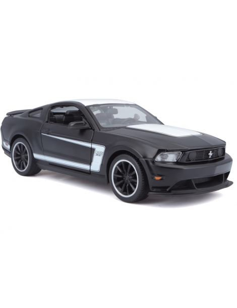 Modeliukas Ford Mustang Boss 302 1:24 juodos matinės spalvos Maisto – CyborgShop