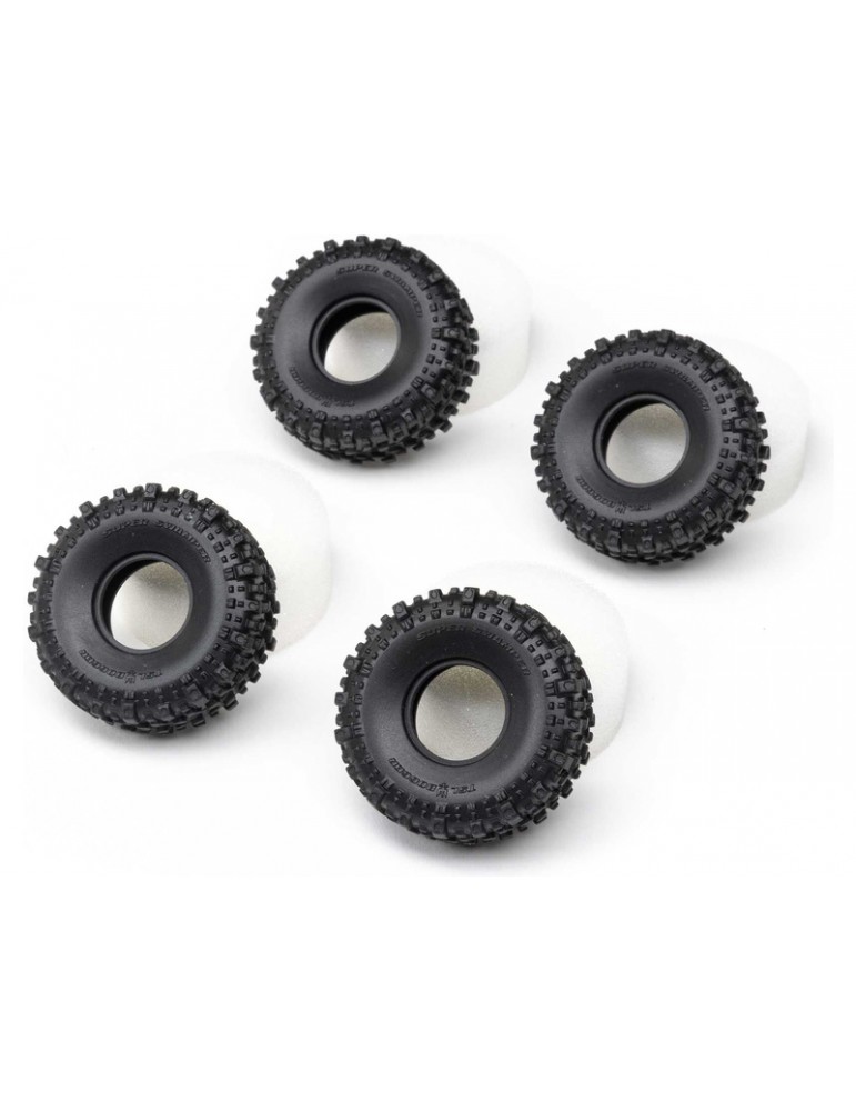 Axial Tires & Foam (4), Bogger: SCX30