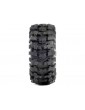 Pro-Line 1/30 Baja Pro X Front/Rear Mounted Chrome Beast Tires (4): Axial SCX30