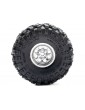 Pro-Line 1/30 Baja Pro X Front/Rear Mounted Chrome Beast Tires (4): Axial SCX30