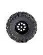 Pro-Line 1/30 Baja Pro X Front/Rear Mounted Chrome Beast Tires (4): Axial SCX30