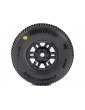 Pro-Line 1/16 King Pin Front/Rear Tires MTD 12mm Black Split Six (4): MOJAVE GROM