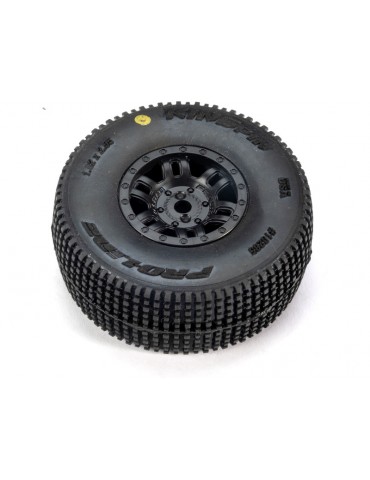 Pro-Line 1/16 King Pin Front/Rear Tires MTD 12mm Black Split Six (4): MOJAVE GROM