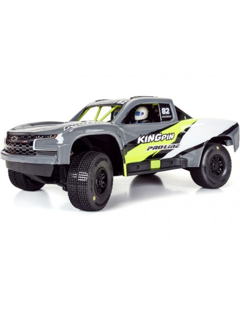Pro-Line 1/16 King Pin Front/Rear Tires MTD 12mm Black Split Six (4): MOJAVE GROM