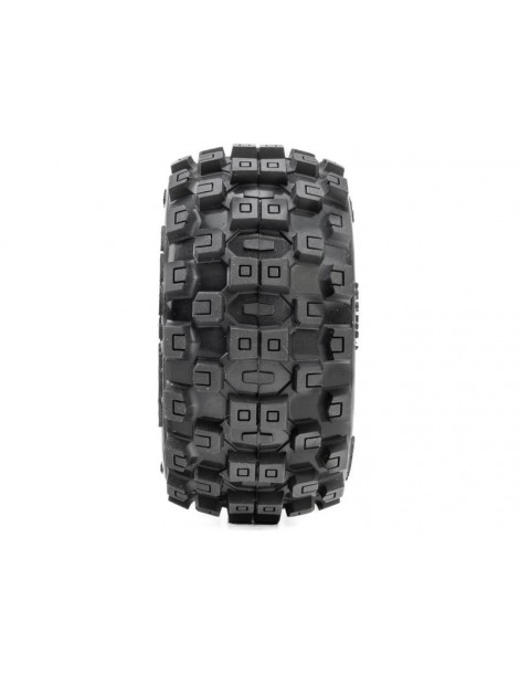 Pro-Line Badlands Front/Rear Tires MTD 12mm Black Split Six (2): ARRMA MINI KRATON