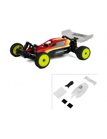 Pro-Line 1/24 Pre-Cut Crowd Pleazer Clear Body with ESC Relocator: Losi Micro-B