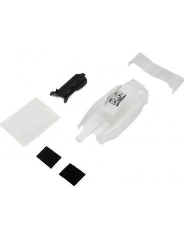 Pro-Line 1/24 Pre-Cut Crowd Pleazer Clear Body with ESC Relocator: Losi Micro-B