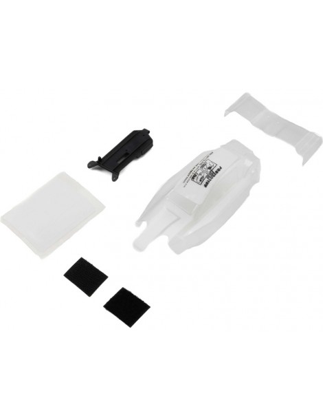 Pro-Line 1/24 Pre-Cut Crowd Pleazer Clear Body with ESC Relocator: Losi Micro-B