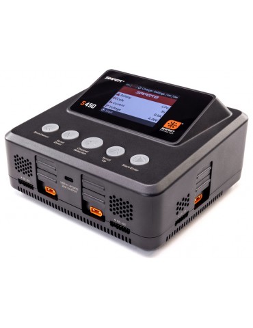 RC įkroviklis S450 G2 4x50W AC/DC Smart Spektrum – CyborgShop