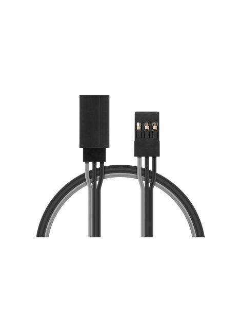 Servo prailginimo laidas 15 cm JR juodas – CyborgShop