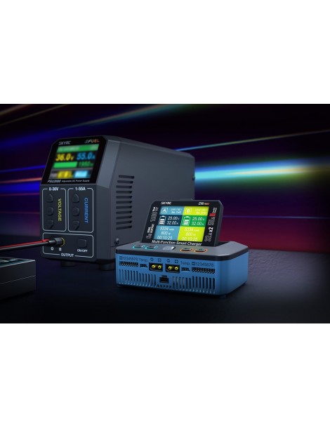 RC įkroviklis D8neo 1600W 32A dual LiPo 1–8S SkyRC – CyborgShop