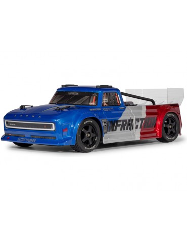 RC street truck Infraction 223S BLX DSC 4X4 RTR mėlynos spalvos 1:8 Arrma – CyborgShop