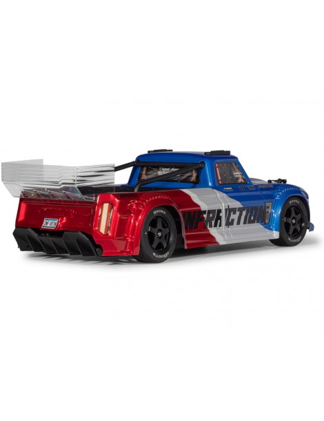 RC street truck Infraction 223S BLX DSC 4X4 RTR mėlynos spalvos 1:8 Arrma – CyborgShop