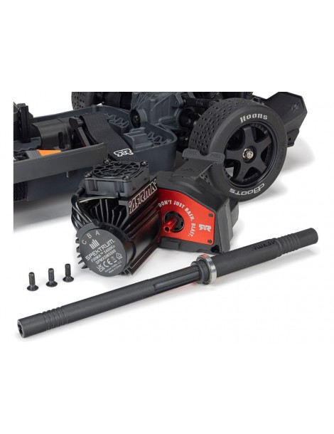 RC street truck Infraction 223S BLX DSC 4X4 RTR mėlynos spalvos 1:8 Arrma – CyborgShop