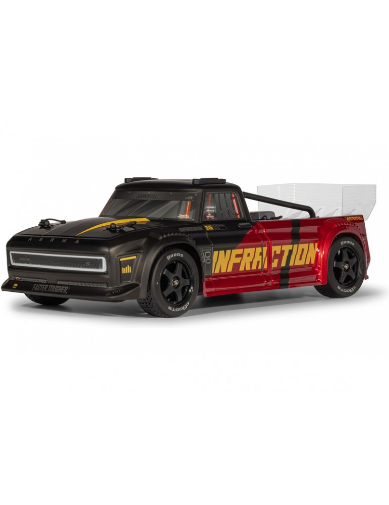 Arrma 1/8 Infraction 223S DSC BLX RTR Black