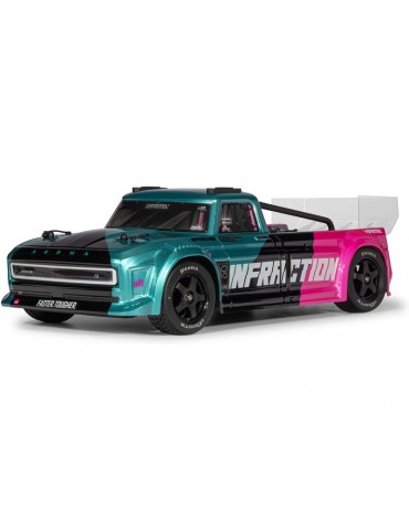 Arrma 1/8 Infraction 223S DSC BLX RTR Black
