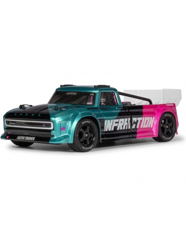 Arrma 1/8 Infraction 223S DSC BLX RTR Teal