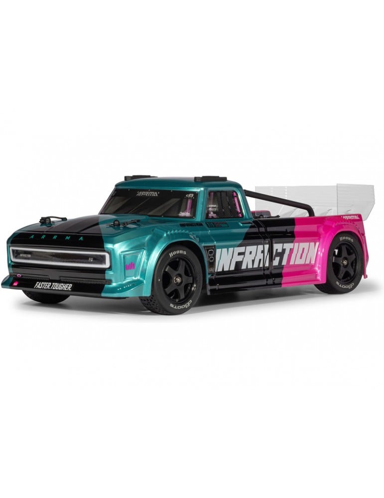 Arrma 1/8 Infraction 223S DSC BLX RTR Teal