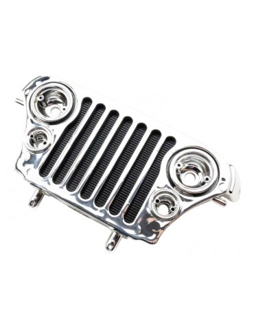 Axial Grille, Chrome, SCX10 III CJ7