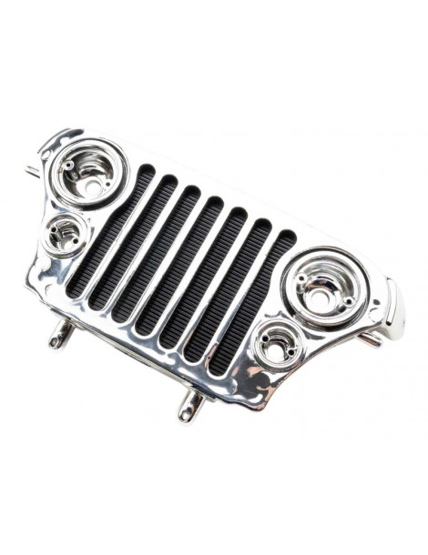Axial Grille, Chrome, SCX10 III CJ7