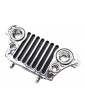 Axial Grille, Chrome, SCX10 III CJ7