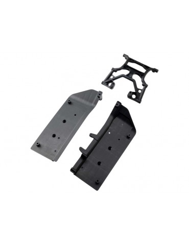 Axial Side Plates & Chassis Brace: SCX10 III