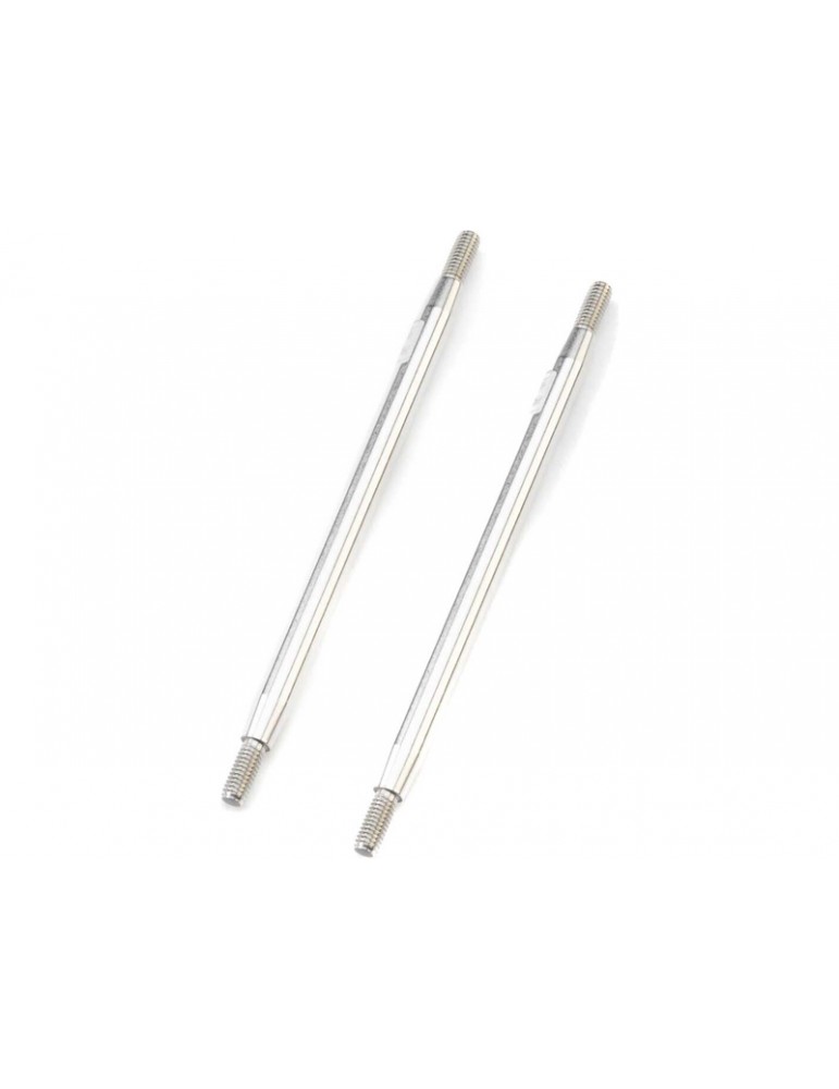 Axial M6x106mm Links, Stainless Steel (2): SCX10 III
