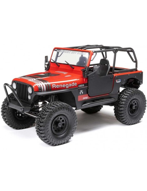 RC modelis SCX10 III Jeep CJ-7 1:10 4WD RTR Red Axial – CyborgShop