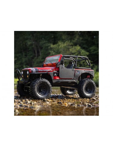 RC modelis SCX10 III Jeep CJ-7 1:10 4WD RTR Red Axial – CyborgShop