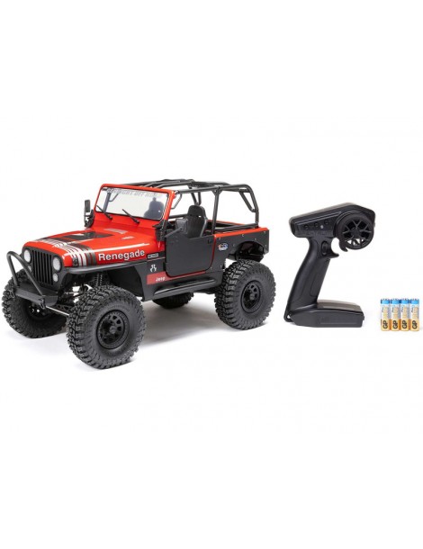 RC modelis SCX10 III Jeep CJ-7 1:10 4WD RTR Red Axial – CyborgShop