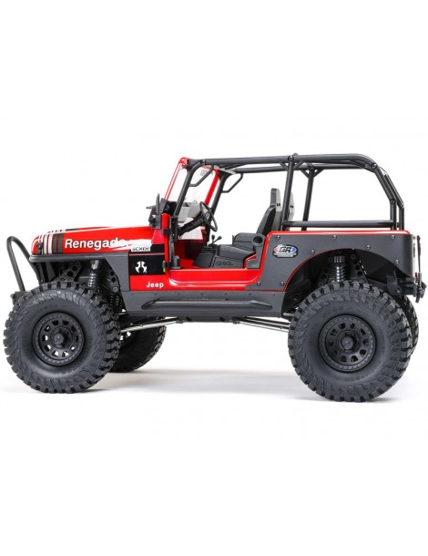 RC modelis SCX10 III Jeep CJ-7 1:10 4WD RTR Red Axial – CyborgShop