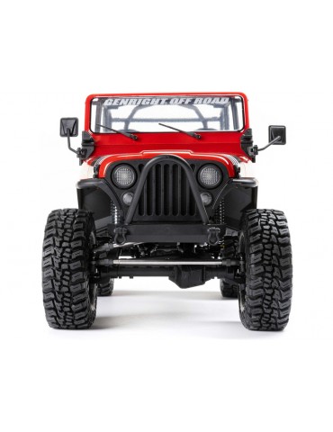 RC modelis SCX10 III Jeep CJ-7 1:10 4WD RTR Red Axial – CyborgShop