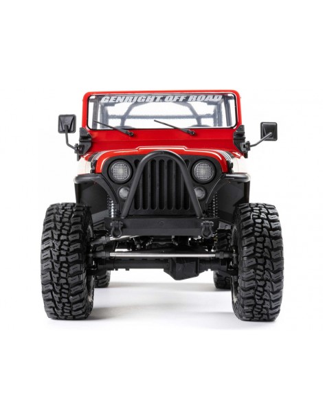 RC modelis SCX10 III Jeep CJ-7 1:10 4WD RTR Red Axial – CyborgShop