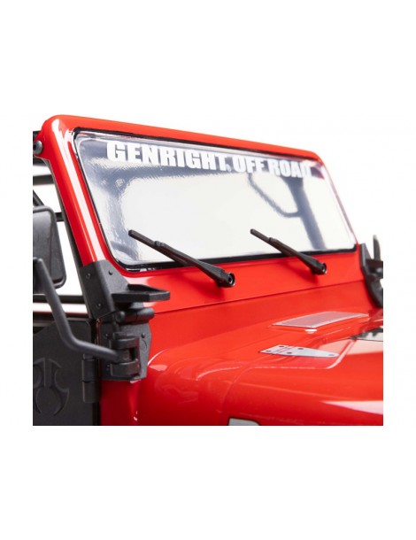 RC modelis SCX10 III Jeep CJ-7 1:10 4WD RTR Red Axial – CyborgShop