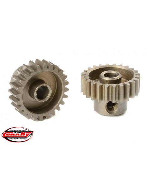 48DP Pinion - Short - Hardened Steel - 24 Teeth - Shaft Dia. 3.17mm