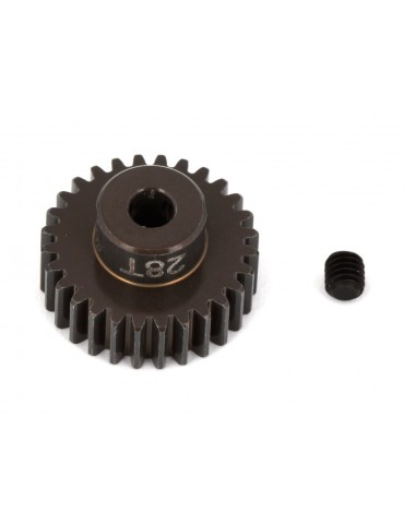 FT Aluminum Pinion Gear, 28T 48P, 1/8 shaft