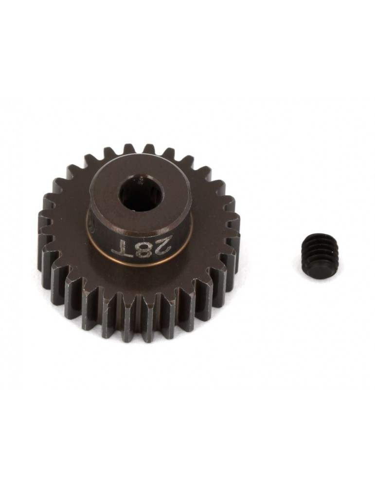 FT Aluminum Pinion Gear, 28T 48P, 1/8 shaft