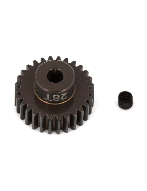 FT Aluminum Pinion Gear, 28T 48P, 1/8 shaft